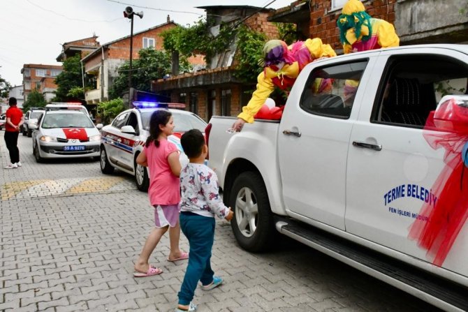 Terme’de Bayram Konvoyu