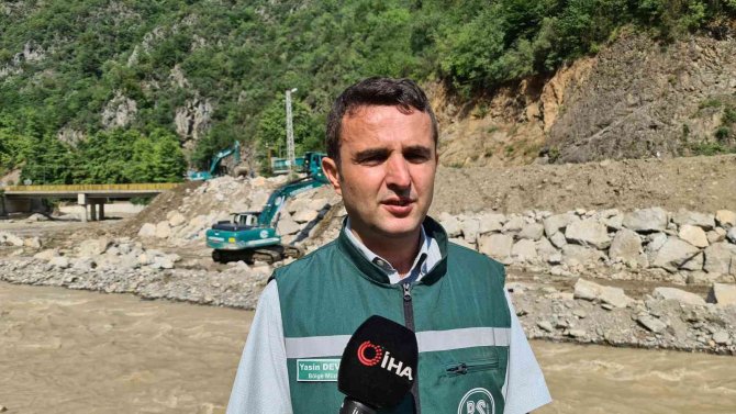 Sel Afeti Sonrası Yenice’de Islah Çalışmaları Tüm Hızıyla Sürüyor