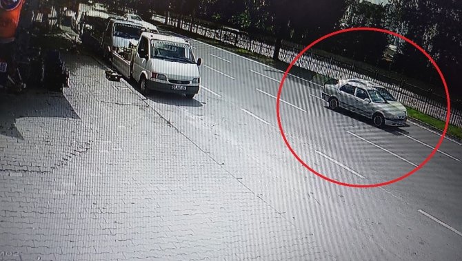 40 Günlük Bebeğin Yaralandığı Kaza Kamerada