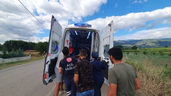 Tokat’ta Hafif Ticari Araç Tarlaya Devrildi: 5 Yaralı