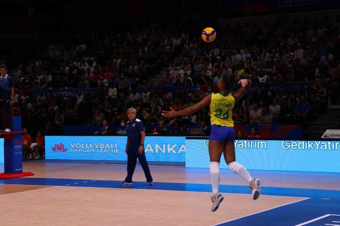 Fıvb Kadınlar Milletler Ligi: Brezilya: 3 - Japonya: 1