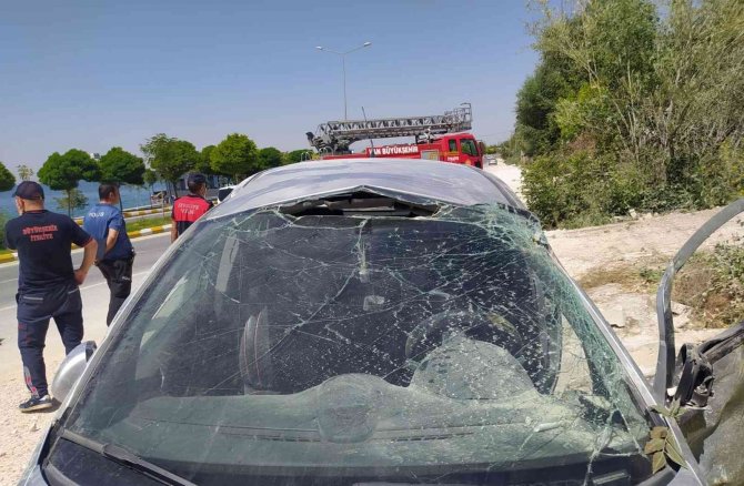 Edremit’te Trafik Kazası: 1 Yaralı