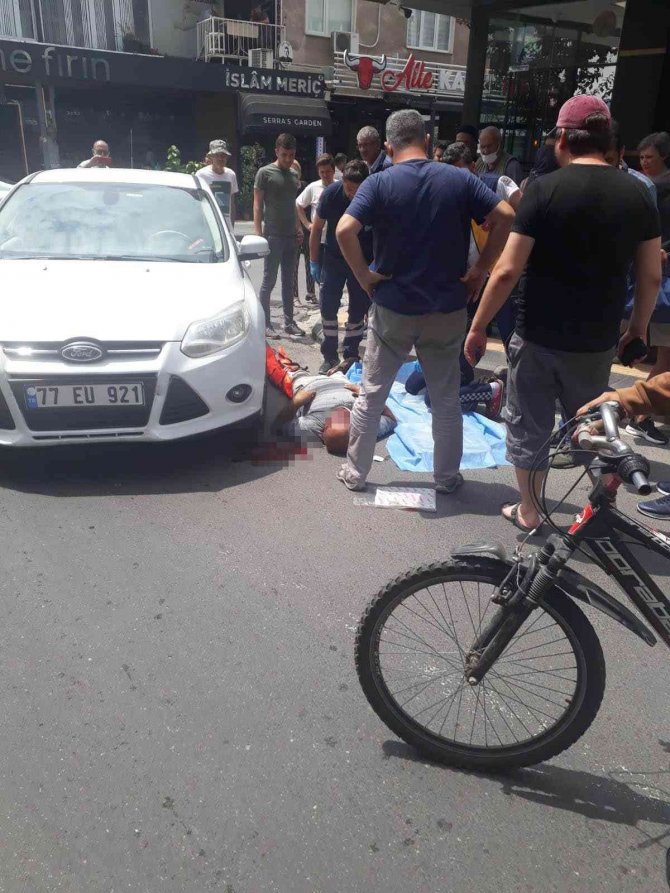 Yalova’da Otomobilin Çarptığı Yaya Yaralandı