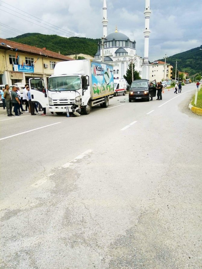 Zonguldak’ta Trafik Kazası: 1 Yaralı