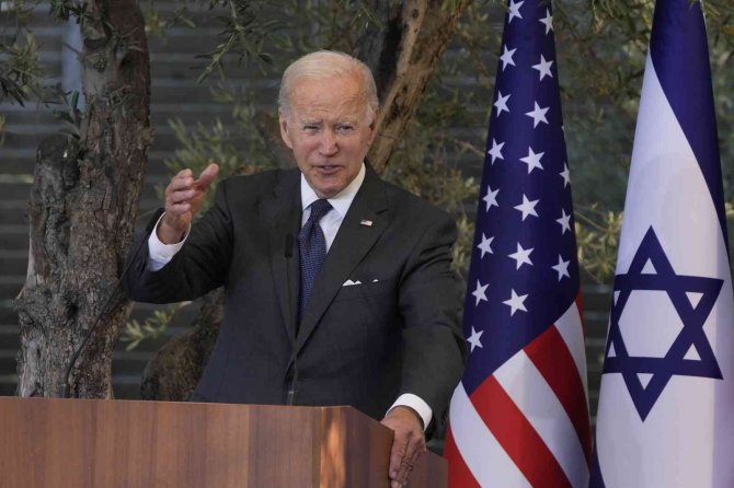 Biden, İ̇srail Cumhurbaşkanı Herzog İle Bir Araya Geldi