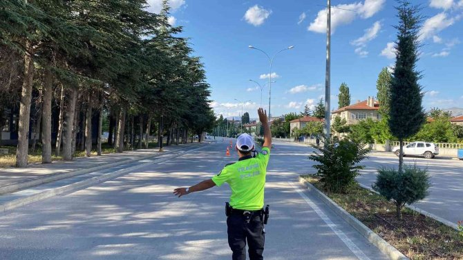 Bolvadin Polisinden Trafik Denetimi