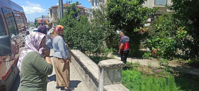 Kadınların Yılan İhbarı İtfaiyeyi Harekete Geçirdi