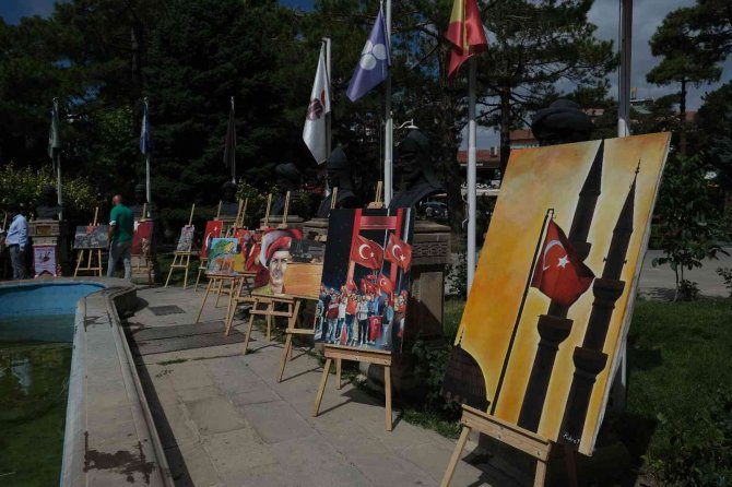 15 Temmuz Ruhu Tuvallere Resmedildi