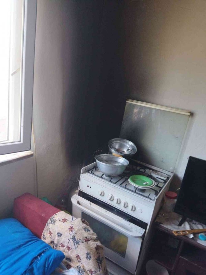 Kırklareli’nde Evde Çıkan Yangın Söndürüldü