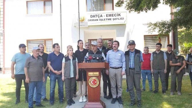 Datça’daki Orman Yangını Kontrol Altına Alındı