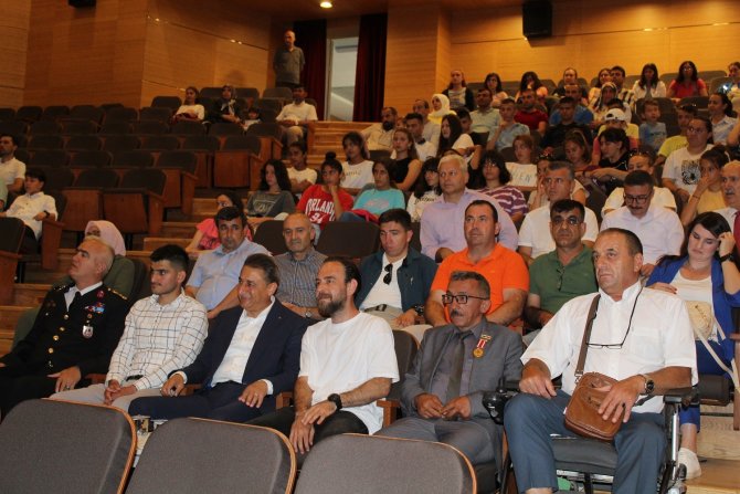 Sinop Protokolü, 15 Temmuz Filmini Oyuncusuyla Birlikte İzledi