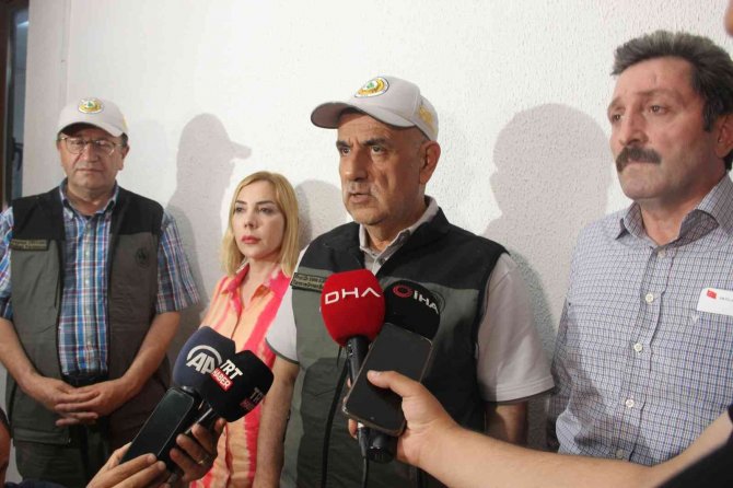 Tarım Ve Orman Bakanı Vahit Kirişçi Datça Yangını Hakkında Açıklama Yaptı