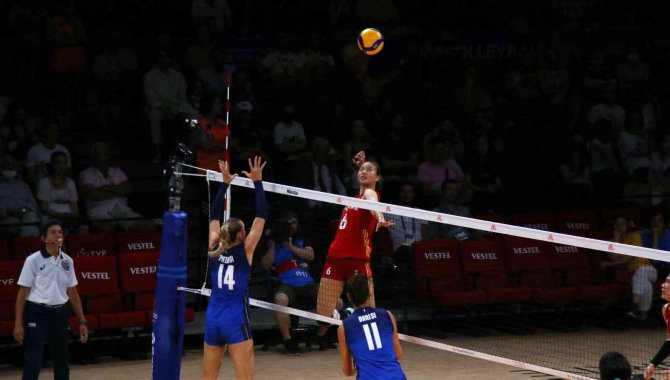Fıvb Kadınlar Milletler Ligi: İ̇talya: 3 - Çin: 1