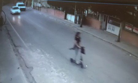 Hemşire Scooterla Giderken Ölümden Döndü