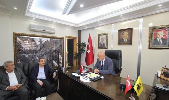 Merkez Bankası Başkanı Kavcıoğlu’ndan Başkan Pekmezci’ye Ziyaret