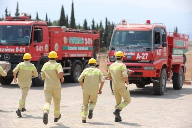 İ̇zmir’de Yangın Uyarısı
