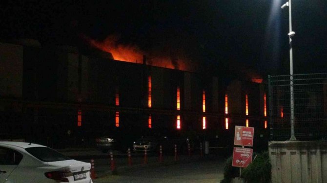 Kocaeli’de Demir Çelik Fabrikasında Çıkan Yangın Söndürüldü
