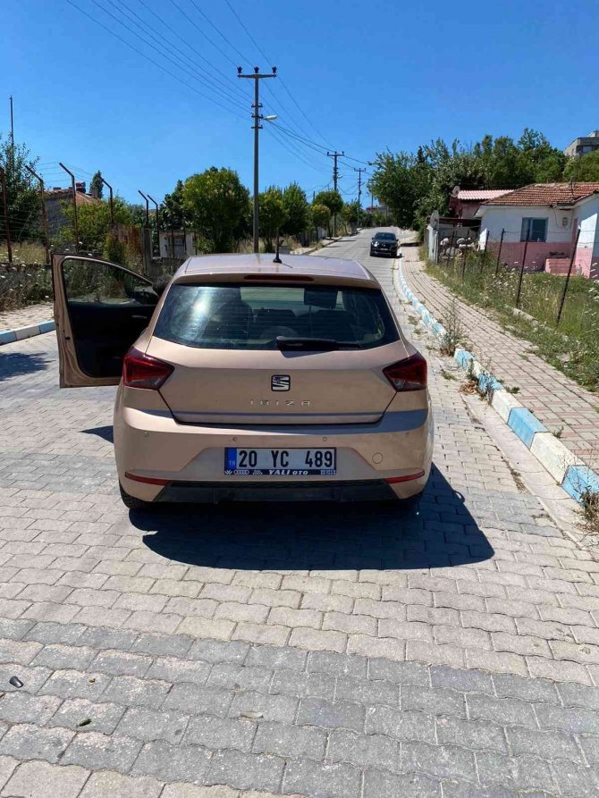 Manyas’ta Otomobil İle Motosiklet Çarpıştı