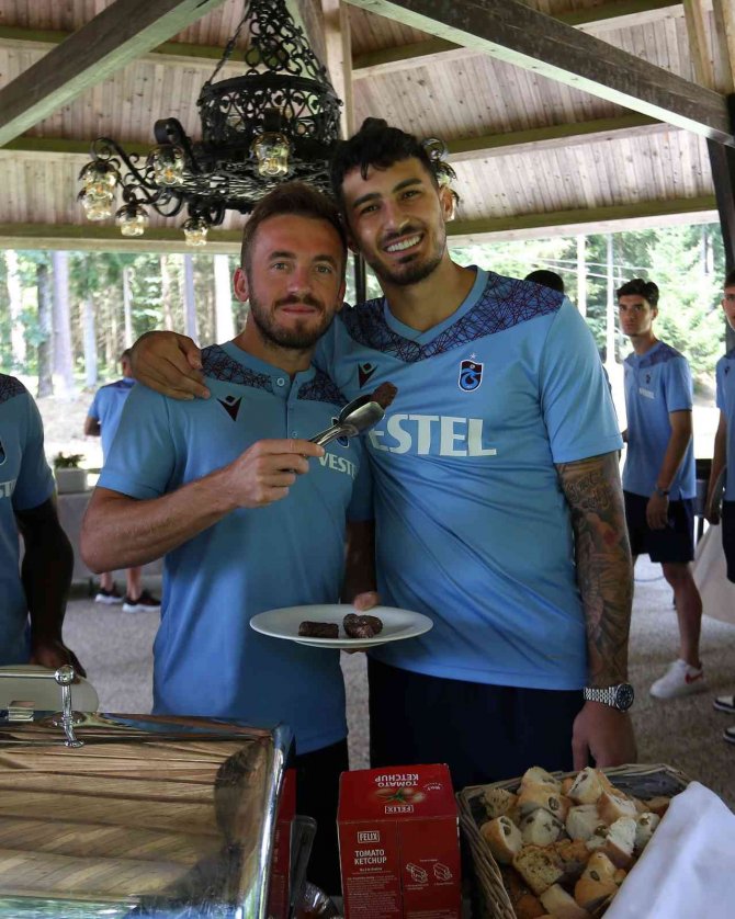 Trabzonspor, Barbekü Partisinde Buluştu