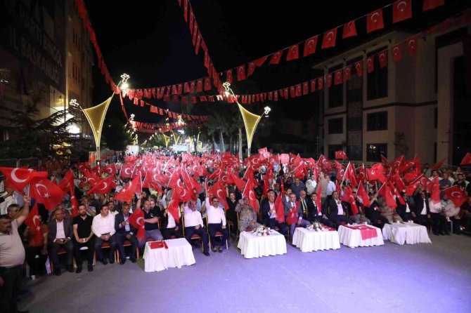 Bingöl’de 15 Temmuz Demokrasi Ve Milli Birlik Günü Etkinlikleri