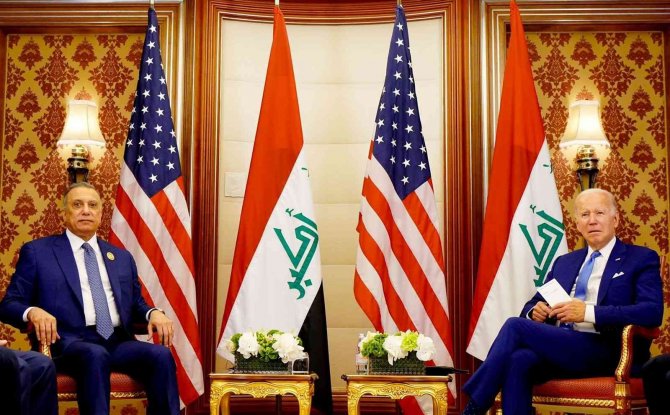 Biden, Cidde’de Irak Başbakanı El-kazımi İle Görüştü