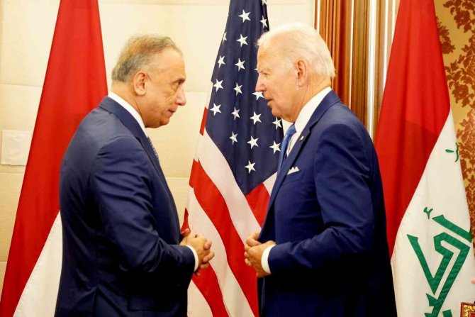 Biden, Cidde’de Irak Başbakanı El-kazımi İle Görüştü