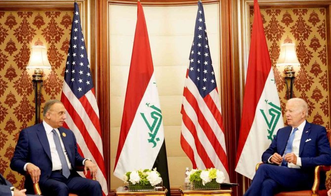 Biden, Cidde’de Irak Başbakanı El-kazımi İle Görüştü