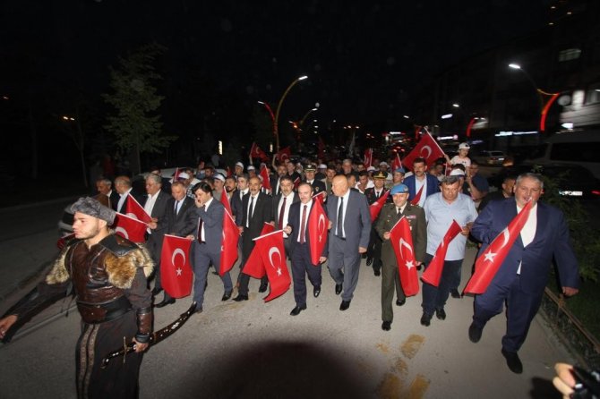 Bayburt’ta 15 Temmuz Demokrasi Ve Milli Birlik Günü