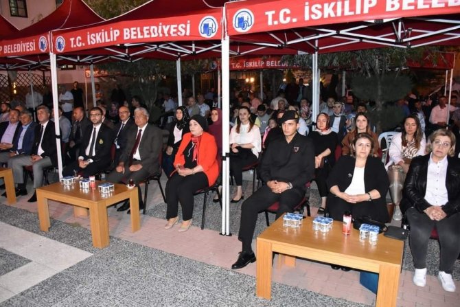 İ̇skilip’te 15 Temmuz Demokrasi Ve Milli Birlik Günü Kutlamaları