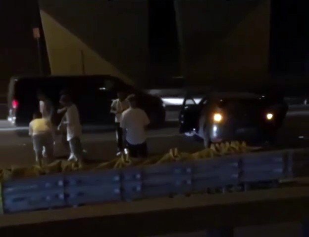 E-5 Karayolu’nda "Makas" Kazası Kamerada
