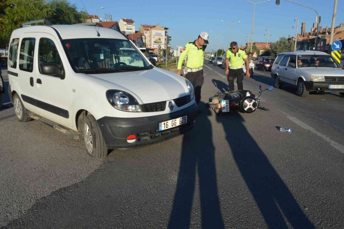 Tavşanlı’da Trafik Kazası: 1 Yaralı