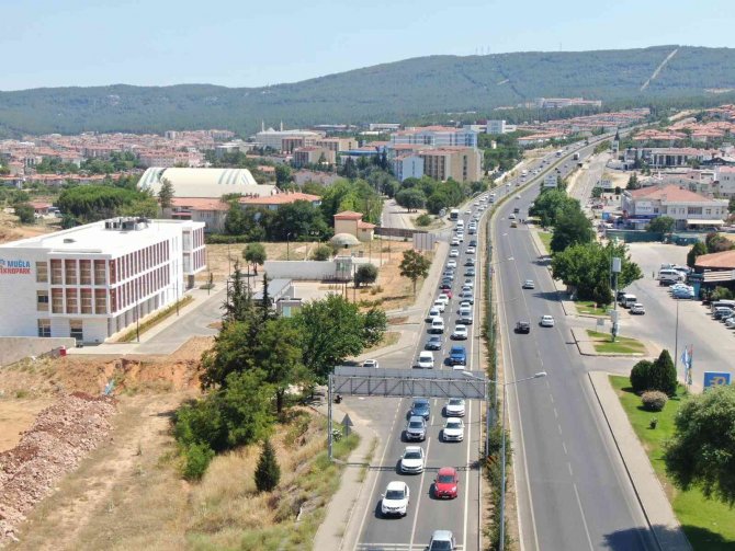 Muğla’da Bayram Tatili Dönüş Yoğunluğu Başladı