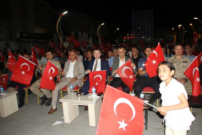 Malazgirt’te 15 Temmuz Demokrasi Ve Milli Birlik Günü