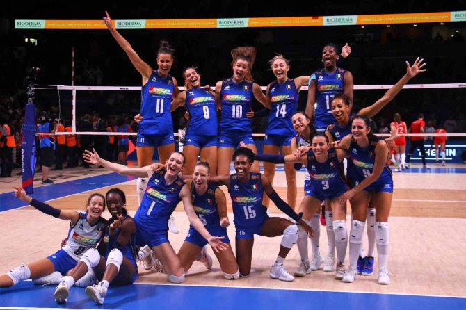 Fıvb Kadınlar Milletler Ligi: Türkiye: 0 - İ̇talya: 3
