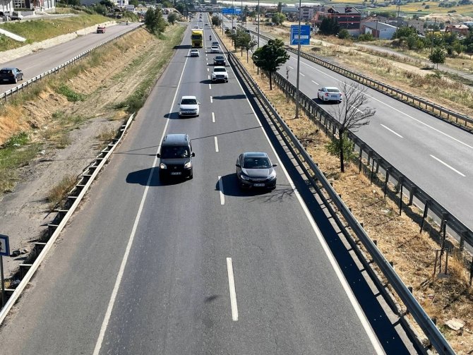 Tekirdağ’da Bayram Tatili Sonrası Dönüş Yoğunluğu Yaşanıyor