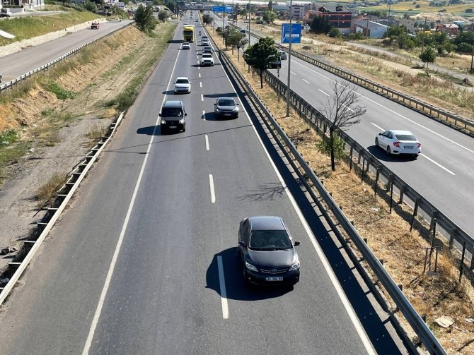 Tekirdağ’da Bayram Tatili Sonrası Dönüş Yoğunluğu Yaşanıyor