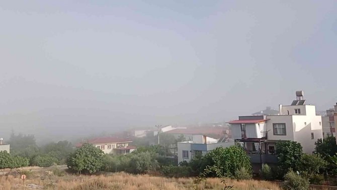 Kozan’ı Sis Kapladı