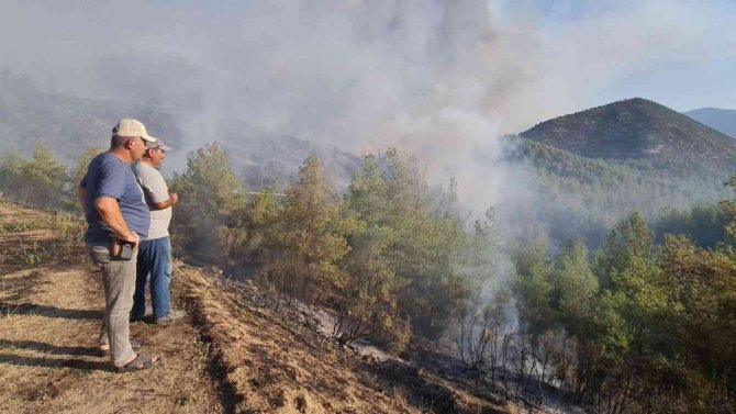 Nazilli’deki Yangına Müdahale Sürüyor