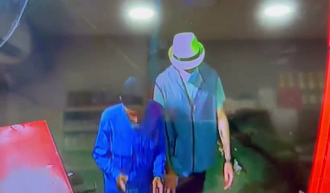 Maskeli Hırsızı Dövmesi Ele Verdi
