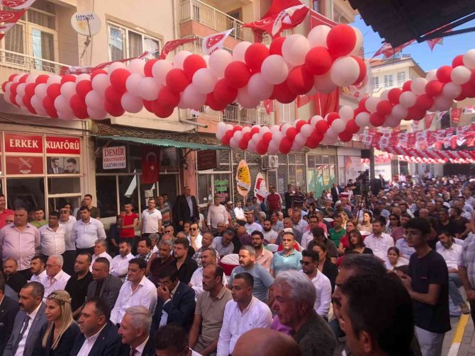 Mhp Korkuteli Yeni İlçe Binası Dualarla Açıldı