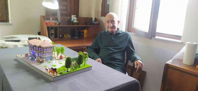 Maket Yapımını Sanata Dönüştürdü