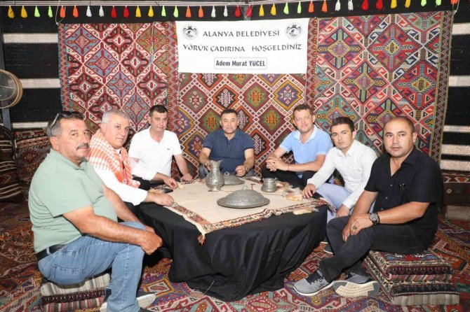 Gökbel’de Kurulan Yörük Çadırında Geleneksel Yörük Kültürü Tanıtıldı