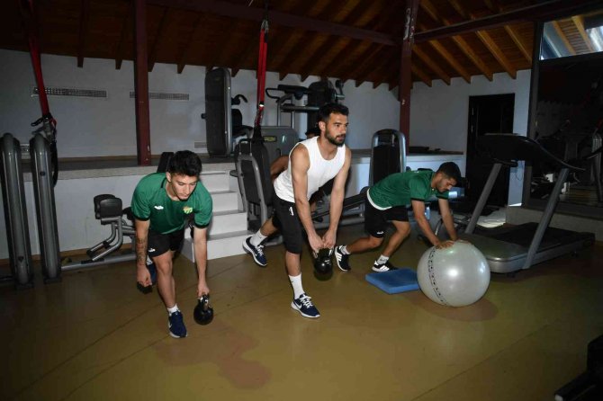 Bursaspor Kuvvet Çalışması Yaptı