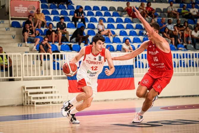 Fıba 20 Yaş Altı Erkekler Avrupa Şampiyonası: Türkiye: 54 - Polonya: 53