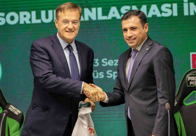 Konyaspor İsim Ve Forma Sponsoruyla Sözleşme İmzaladı