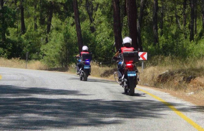 Muğla Jandarması Orman Yangını Teyakkuzunda