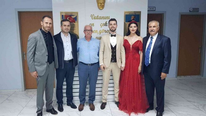 Tekkeköy’de Bayram Tatilinde 10 Çift Mutluluğa ‘Evet’ Dedi