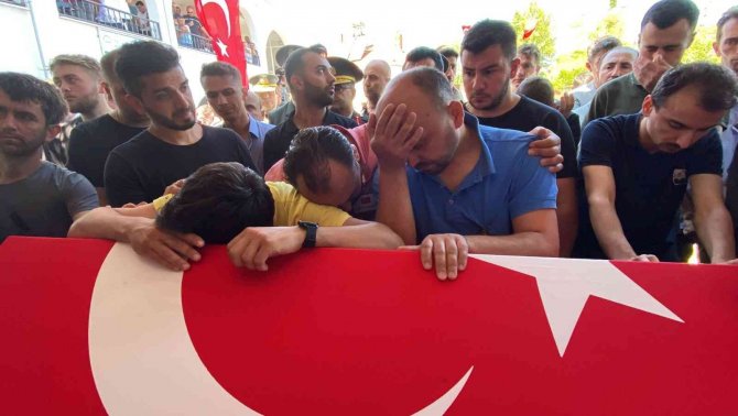 Şehit Teğmen Ömer Faruk Civelek, Son Yolculuğuna Uğurlandı