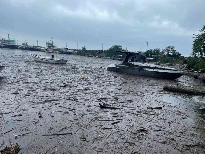 Şiddetli Yağış Nedeniyle İki Balıkçı Teknesi Battı