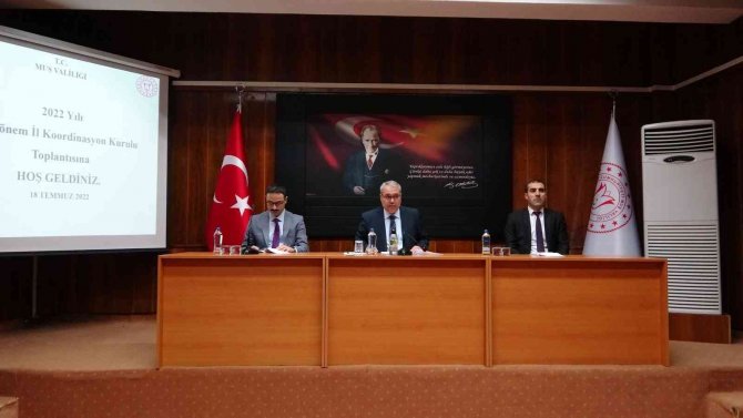 Muş’ta ‘3.dönem İ̇l Koordinasyon Kurulu’ Toplantısı Yapıldı